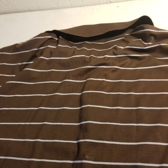 Peter Millar Men's Size XXL Brown/Blue Striped - Picture 8 of 8